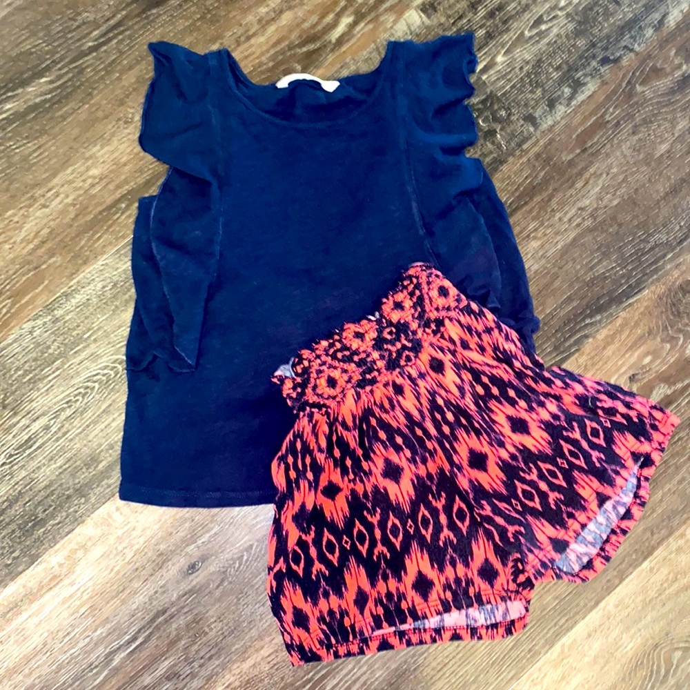 Girls Medium Comfy Summer Outfit